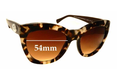 Coach HC8151 Replacement Lenses 54mm wide 