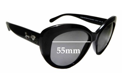 Coach HC8206 Replacement Lenses 55mm wide 