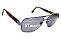 Sunglass Fix Ersatzgläser für Country Road CR Sun Rx 21 - 57mm Wide 