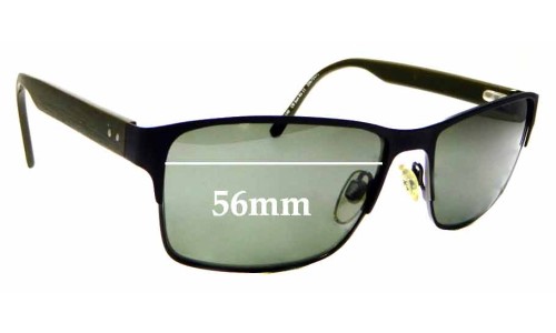 Sunglass Fix Replacement Lenses for Country Road CR Sun Rx 11 - 56mm Wide 