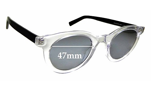 Sunglass Fix Replacement Lenses for Christian Dior Black Tie 218S - 47mm Wide Sunglass Fix Replacement Lenses for Christian Dior Black Tie 218S - 47mm Wide