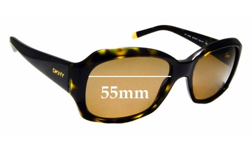 Sunglass Fix Replacement Lenses for DKNY DY4048 - 55mm Wide 
