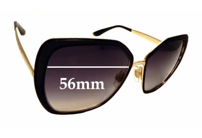 Sunglass Fix Replacement Lenses for Dolce & Gabbana DG2197 - 56mm wide 