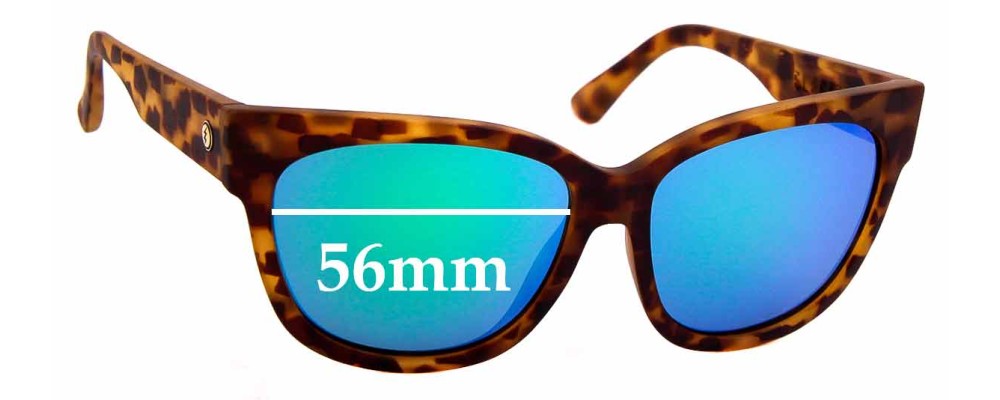 Sunglass Fix Replacement Lenses for Electric Danger Cat - 56mm Wide