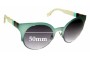 Sunglass Fix Replacement Lenses for Fendi FF 0080/S - 50mm Wide 