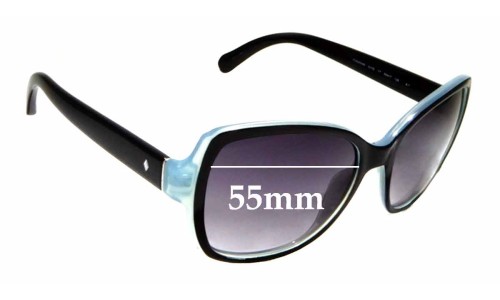 Sunglass Fix Replacement Lenses for Fossil  FOS 3004S  - 55mm Wide 