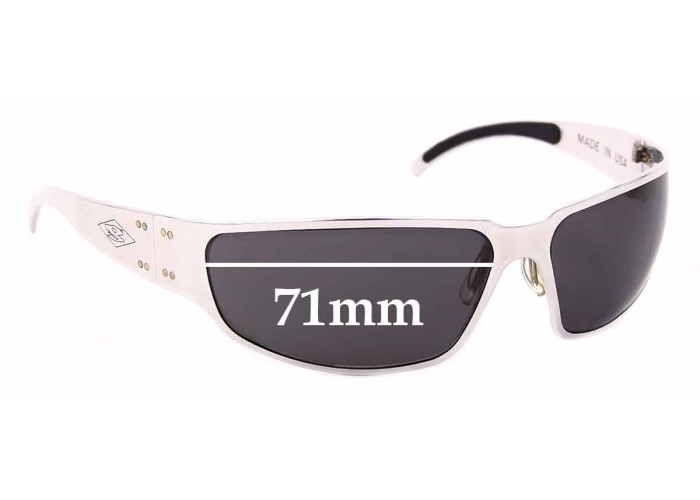 SFx Replacement Sunglass Lenses fits Gatorz Magnum 67mm Wide