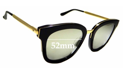 Sunglass Fix Replacement Lenses for Gentle Monster Absente One - 52mm Wide 