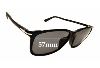 Sunglass Fix Replacement Lenses for Gucci GG 1107F/S - 57mm wide 