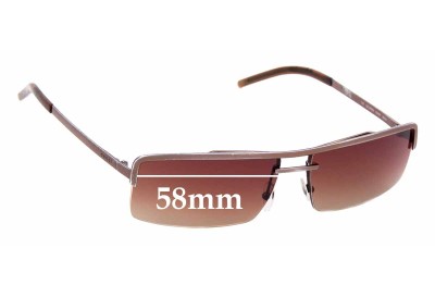 Sunglass Fix Replacement Lenses for Gucci 1679/S - 58mm wide 