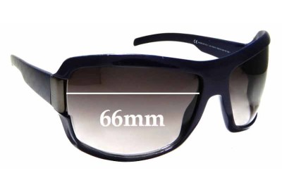Gucci GG1546/S Replacement Lenses 66mm wide 