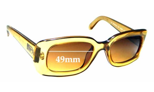 Sunglass Fix Replacement Lenses for Gucci GG2431/S - 49mm Wide 