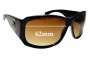 Sunglass Fix Replacement Lenses for Gucci GG2592/S - 62mm Wide 