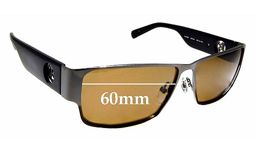 Sunglass Fix Replacement Lenses for Guess GU6659 - 60mm Wide 