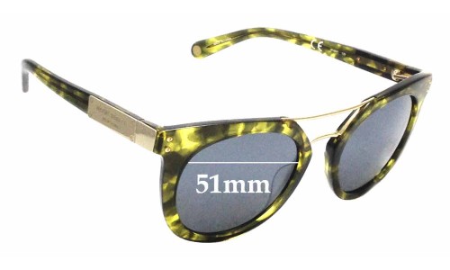 Sunglass Fix Replacement Lenses for Henri Bendel Broadway - 51mm Wide 