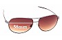 Sunglass Fix Ersatzgläser für Hogan HO05 - 58mm Wide 