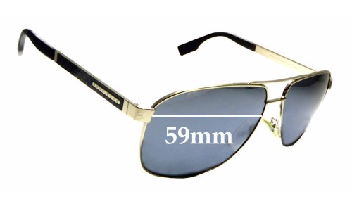 Sunglass Fix Replacement Lenses for Hugo Boss 0442/S - 59mm Wide 