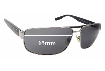 Hugo Boss 0485/S Replacement Lenses 65mm wide 