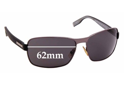 Hugo Boss 0579/P/S Replacement Lenses 62mm wide 