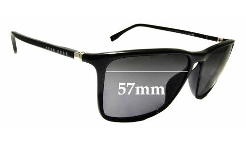 Sunglass Fix Replacement Lenses for Hugo Boss 0655/S - 57mm Wide 