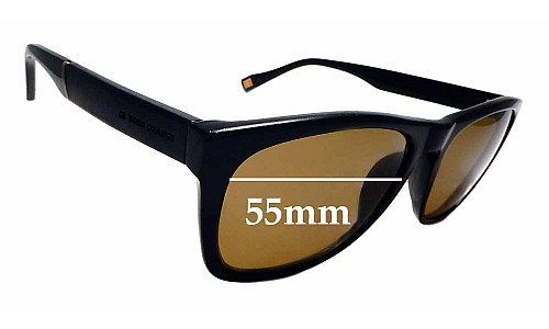 Sunglass Fix Ersatzgläser für Hugo Boss BO Sun Rx 05 - 55mm Wide Sunglass Fix Ersatzgläser für Hugo Boss BO Sun Rx 05 - 55mm Wide