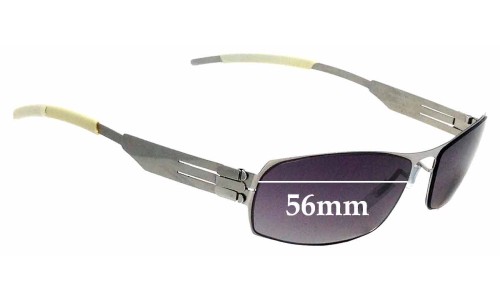 Sunglass Fix Replacement Lenses for IC! Berlin Fergus - 56mm Wide 