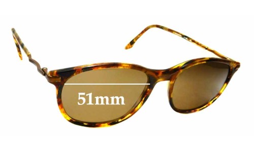 Sunglass Fix Replacement Lenses for James Dean Monterry - 51mm Wide 