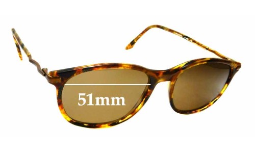 Sunglass Fix Lentes de Repuesto para James Dean Monterry - 51mm Wide Sunglass Fix Lentes de Repuesto para James Dean Monterry - 51mm Wide