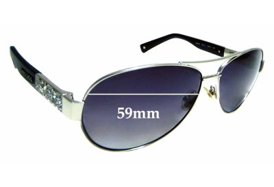 Jimmy Choo Baba/S Replacement Lenses 59mm wide 