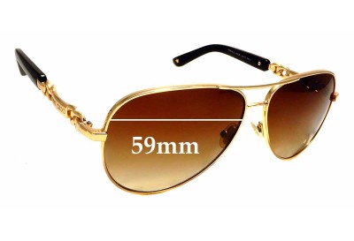 Jimmy Choo Reeses Replacement Lenses 59mm wide 