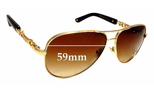 Sunglass Fix Replacement Lenses for Jimmy Choo Reeses - 59mm Wide 