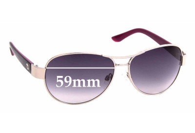 Juicy Couture WJC61SG28S Replacement Lenses 59mm wide 