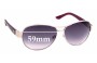 Sunglass Fix Replacement Lenses for Juicy Couture WJC61SG28S - 59mm Wide 