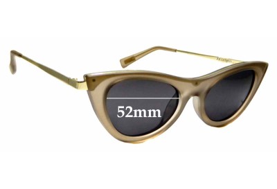 Le Specs Enchantress Lentilles de Remplacement 50mm wide 