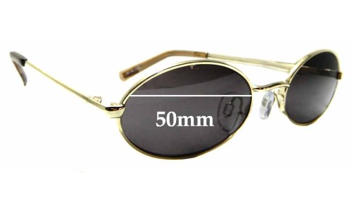 Sunglass Fix Lentes de Repuesto para Le Specs Love Train - 50mm Wide 