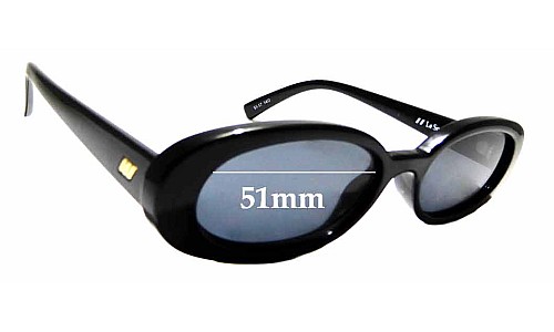 Sunglass Fix Replacement Lenses for Le Specs Outta Love - 51mm Wide 