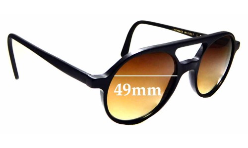 Sunglass Fix Replacement Lenses for L.G.R  Reunion II - 49mm Wide 