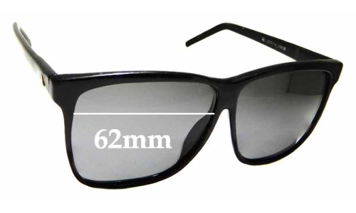 Sunglass Fix Verres de Remplacement pour Liz Claiborne  - 62mm Wide 