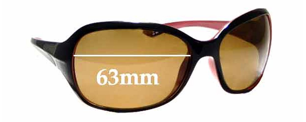 Sunglass Fix Replacement Lenses for Mako Seelife 9589 - 63mm Wide
