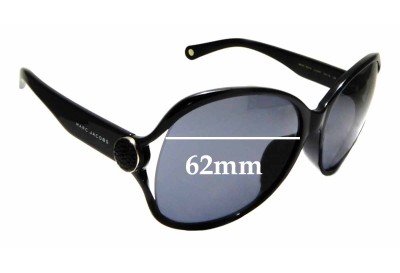 Marc by Marc Jacobs MMJ 90/F/S Replacement Lenses 62mm wide 