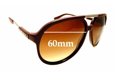Marc by Marc Jacobs MMJ 327/S Replacement Lenses 60mm wide 