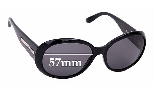 Sunglass Fix Replacement Lenses for Marc by Marc Jacobs MMJ 156/S - 57mm Wide 