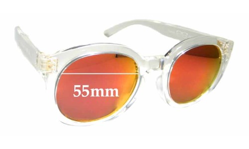 Sunglass Fix Lentes de Repuesto para Marc Lloyd  Venus - 55mm Wide 