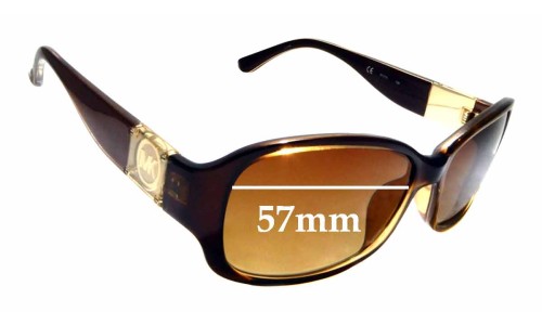Sunglass Fix Replacement Lenses for Michael Kors M2902S Eleanor - 57mm Wide 