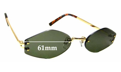 Sunglass Fix Replacement Lenses for Minkpink Neo - 61mm Wide 