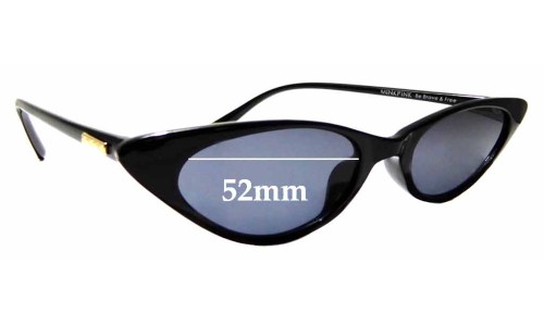 Sunglass Fix Replacement Lenses for Minkpink Rouge - 52mm Wide 