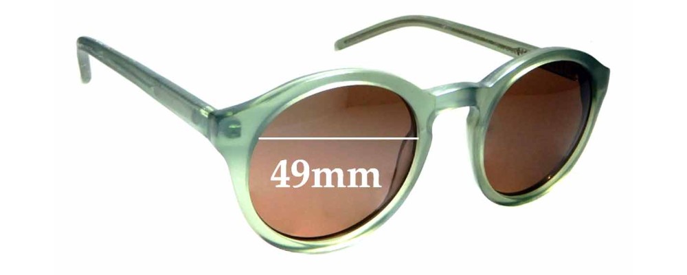 Sunglass Fix Replacement Lenses for Monokel Barstow - 49mm wide