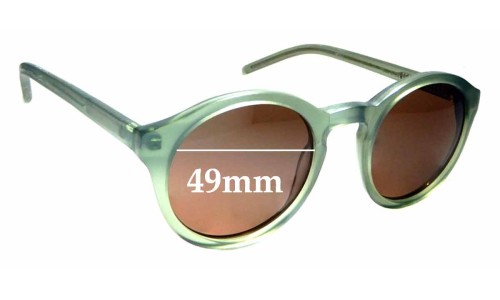 Sunglass Fix Replacement Lenses for Monokel  Barstow - 49mm Wide 