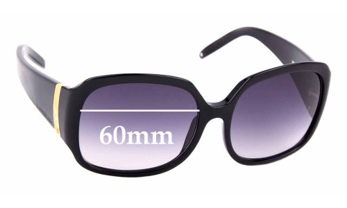 Sunglass Fix Replacement Lenses for Montblanc MB 221S - 60mm Wide 