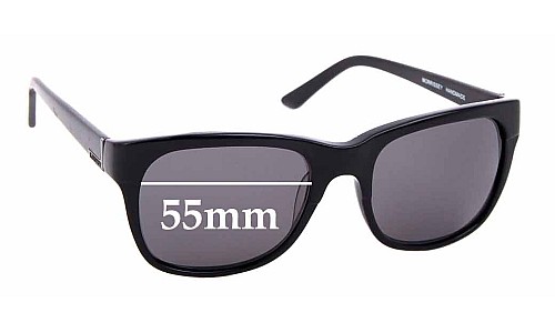 Sunglass Fix Replacement Lenses for Morrissey Suave - 55mm Wide 